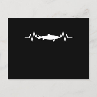 Whale Heartbeat Siegel Sea Gift Postkarte