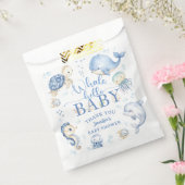 Whale Hello Baby Shower Boy Blue Ocean Geschenktütchen (Versiegelt)