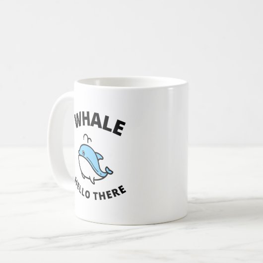 Whale hello dort kaffeetasse (Vorderseite Links)