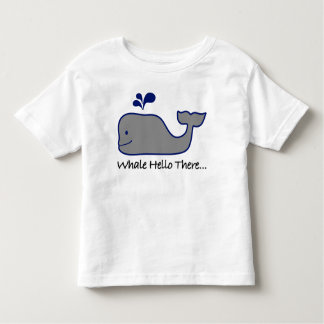 Whale Hello There Kleinkind T-shirt