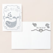 Whale Hello There | Lange Zeit keine See | Funny P Folienkarte (Anzeige)