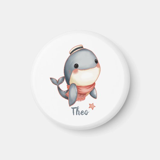 Whale Hello There! Magnet (Vorne)