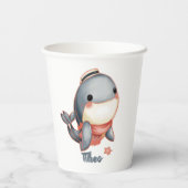 Whale Hello There! Pappbecher (Rückseite)