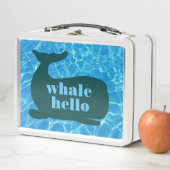 Whale Hello Whale Goodbye Metal Lunchbox (Beispiel)