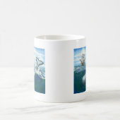 Whale Ho Kaffeetasse (Mittel)