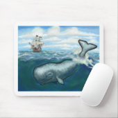 Whale Ho Mousepad (Mit Mouse)