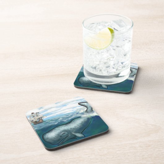 Whale Ho Untersetzer (Rechte Seite)