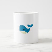Whale, Humpback, Mammal Jumbo-Tasse (Vorderseite)