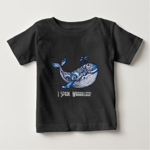 Whale: Ich spreche Whaaalleee! Baby T-shirt