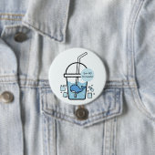 Whale im Cup, Nr. zum Plastic Earth Day Button (Beispiel)