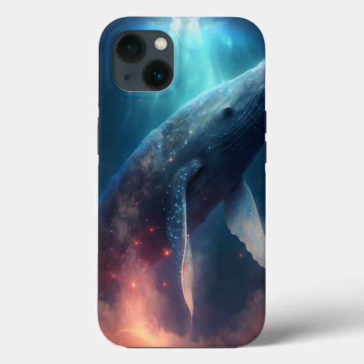 Whale in der Sky Fantasy Art Case-Mate iPhone Hülle (Rückseite)