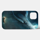 Whale in der Sky Fantasy Art Case-Mate iPhone Hülle (Rückseite (Horizontal))
