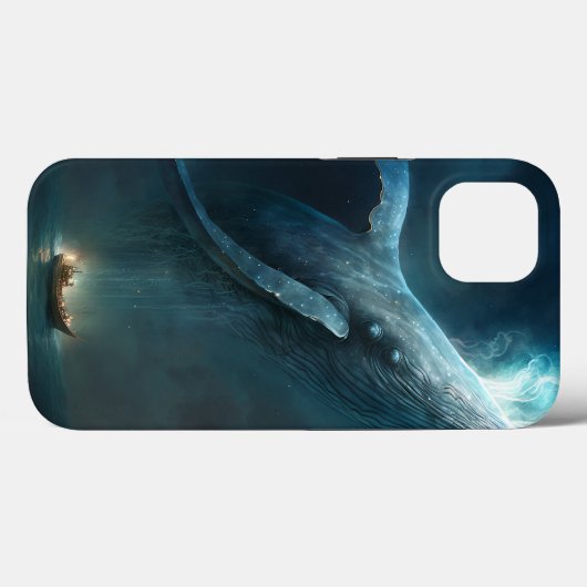 Whale in der Sky Fantasy Art Case-Mate iPhone Hülle (Rückseite (Horizontal))