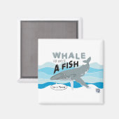 Whale is not a fish magnet (Vorderseite/Rückseite)