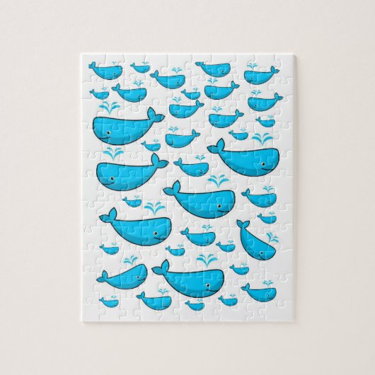 Whale Jigsaw Puzzle (Vertikal)