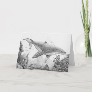 Whale Journey Generic Card Karte