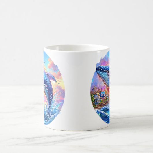 Whale Kaffeetasse (Mittel)