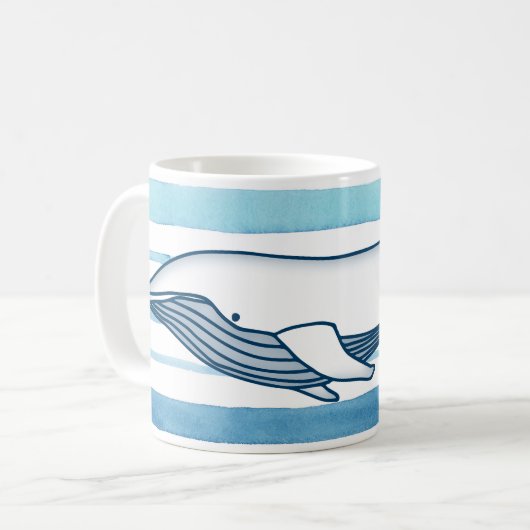 Whale Kaffeetasse (Vorderseite Links)