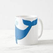 Whale Kaffeetasse (VorderseiteRechts)