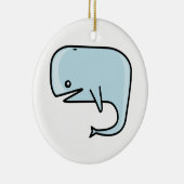 Whale Keramikornament (Rechts)