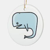 Whale Keramikornament (Links)