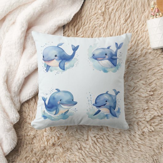 Whale Kissen (Decke)