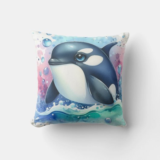 Whale Kissen (Vorderseite)