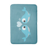 Whale-Liebe Badematte (Vorderseite Vertikal)