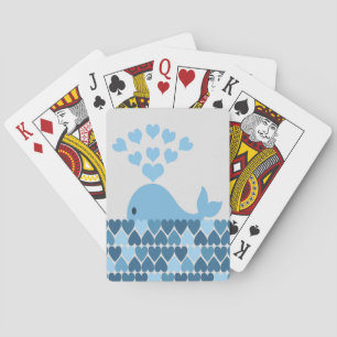 Whale-Liebe Spielkarten