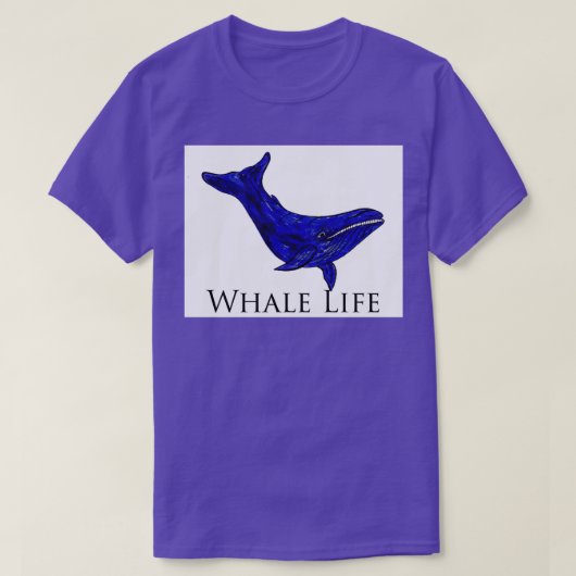 Whale Life T-Shirt (Design vorne)