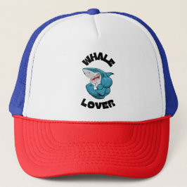 Whale Lover - Fun Ocean Cap Truckerkappe