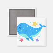 Whale Magnet (Vorderseite/Rückseite)