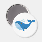 Whale Magnet (Vorderseite/Rückseite)