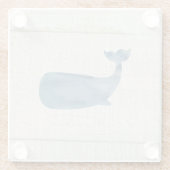 Whale Marble Stone Untersetzer (Rückseite)