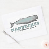 Whale Nantucket MA Inc 1671 Stickers (Umschlag)