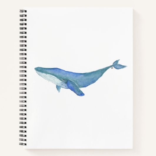Whale-Notebook Notizblock (Vorderseite)