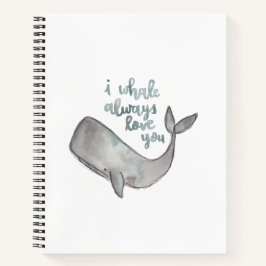 Whale-Notebook Notizblock