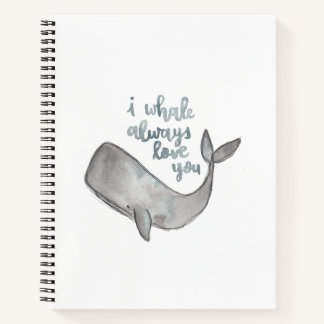 Whale-Notebook Notizblock