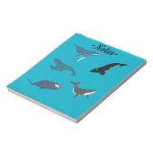 Whale Notizblock (Rotiert)