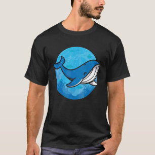 Whale Ocean Biologe Zookeeper Niedlich Blue Whale T-Shirt