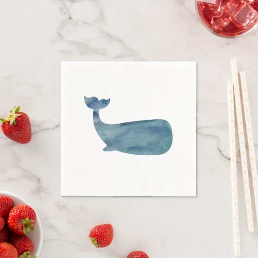 Whale Ocean Paper Napkin Serviette (Beispiel)
