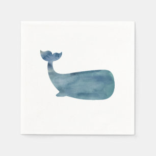 Whale Ocean Paper Napkin Serviette