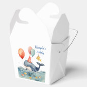 Whale of a Time Boy's Birthday Danke Geschenkschachtel (Geöffnet)