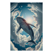 Whale of the Celestial Tides Poster (Vorderseite)