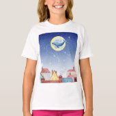 Whale on the Moon T-Shirt (Vorderseite)