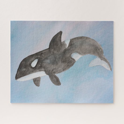 Whale Orca Puzzle (Horizontal)