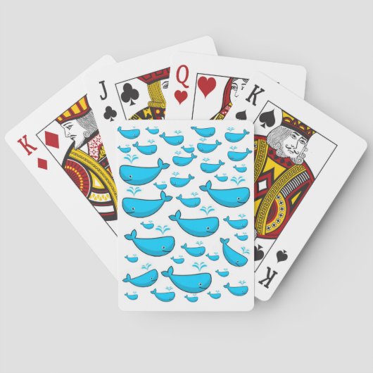Whale Playing Card Deck Spielkarten (Rückseite)