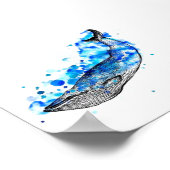 Whale Poster (Ecke)