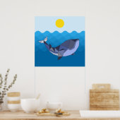Whale Poster (Küche)