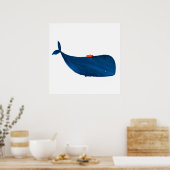 Whale Poster (Küche)